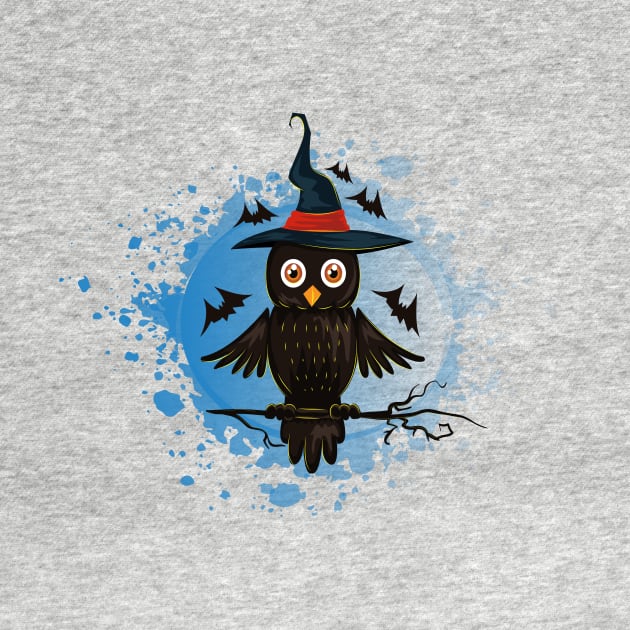 Halloween Owl by teegear